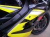 Padací chrániče - Suzuki GSXR1000 K5-K6, bílé